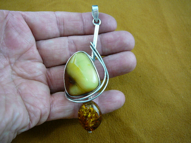Baltic Amber Pendants & LARGE amber