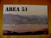 Area 51 Postcard - "The Base That Doesn't Exist"